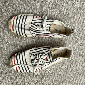 SOLUDOS Marine Stripe Lace Sneakers 6